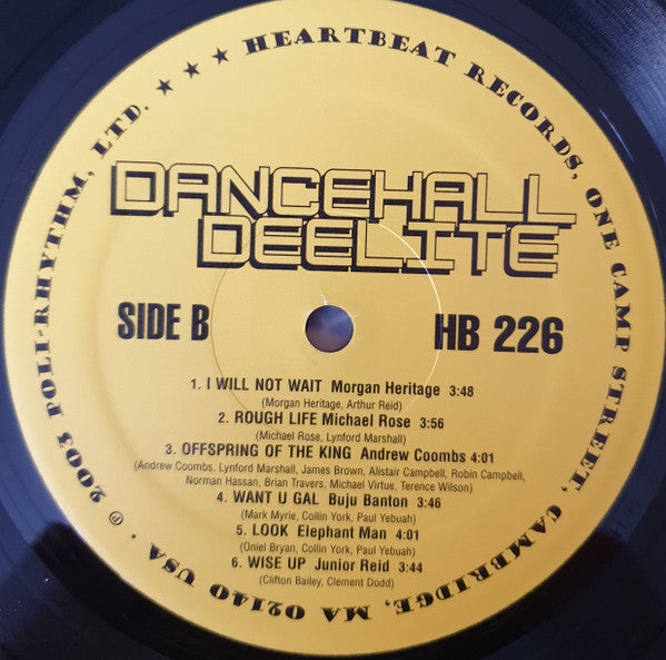Various : Fat Eyes Dancehall Dee-Lite (LP, Comp)
