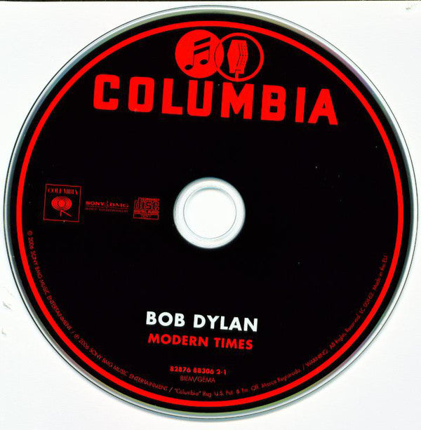 Bob Dylan : Modern Times (CD, Album + DVD-V, Copy Prot., PAL + Ltd)
