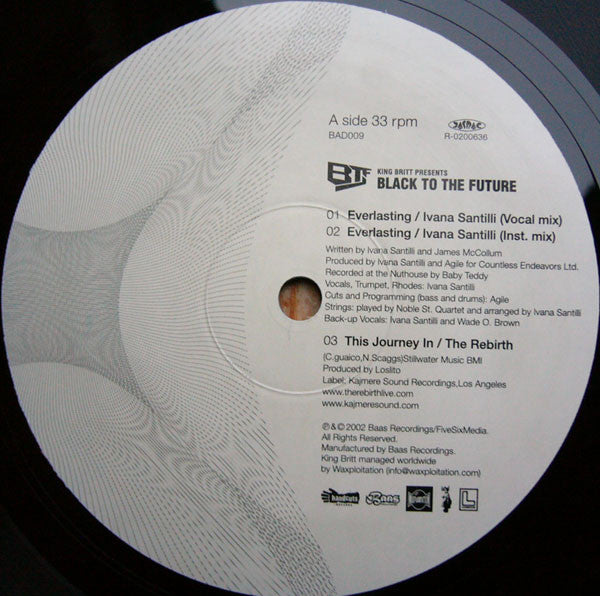 Various : King Britt Presents Black To The Future (12")