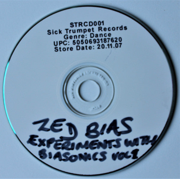 Zed Bias : Experiments With Biasonics Vol 1 (CDr, Album, Promo)