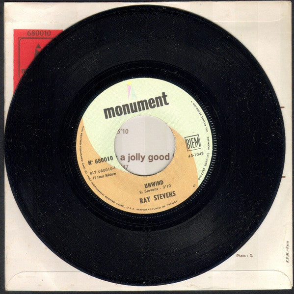 Ray Stevens : Unwind (7", Single)