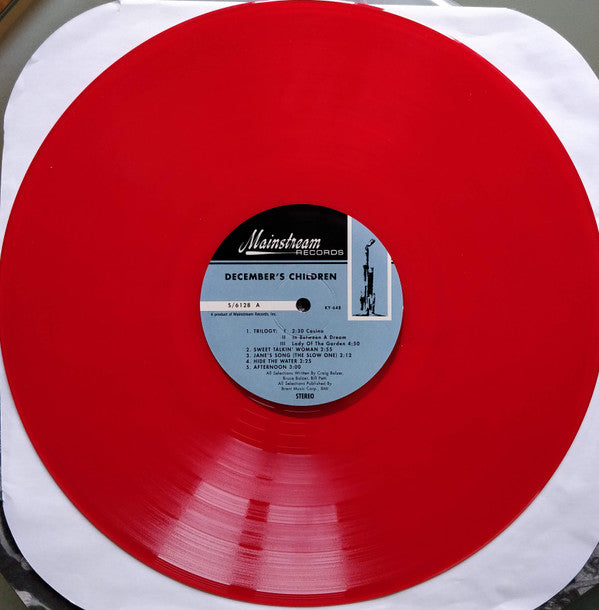 December's Children : December's Children (LP, Album, RE, Red)