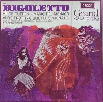 Giuseppe Verdi : Rigoletto (3xLP, Album, Mono + LP, Box)