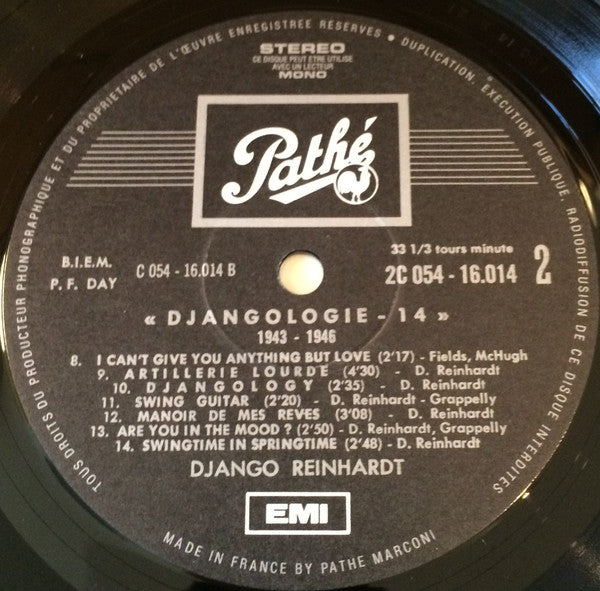 Django Reinhardt : Djangologie 14 (1943-1946) (LP, Comp)