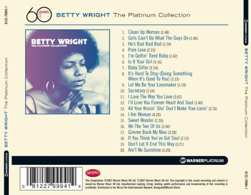 Betty Wright : The Platinum Collection (CD, Comp, RM)