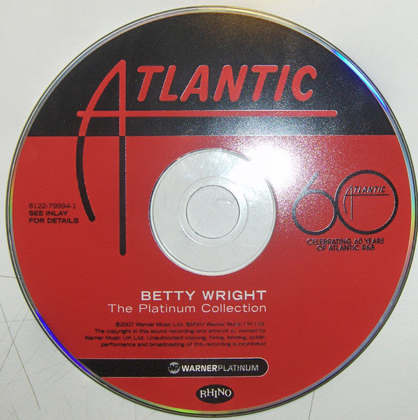 Betty Wright : The Platinum Collection (CD, Comp, RM)