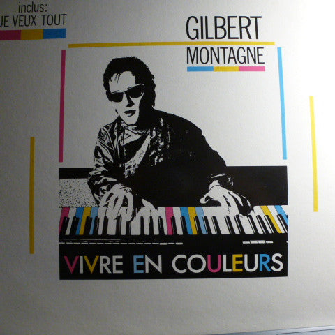 Gilbert Montagne* : Vivre En Couleurs (LP, Album)