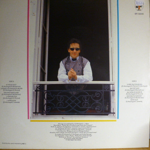 Gilbert Montagné : Vivre En Couleurs (LP, Album)