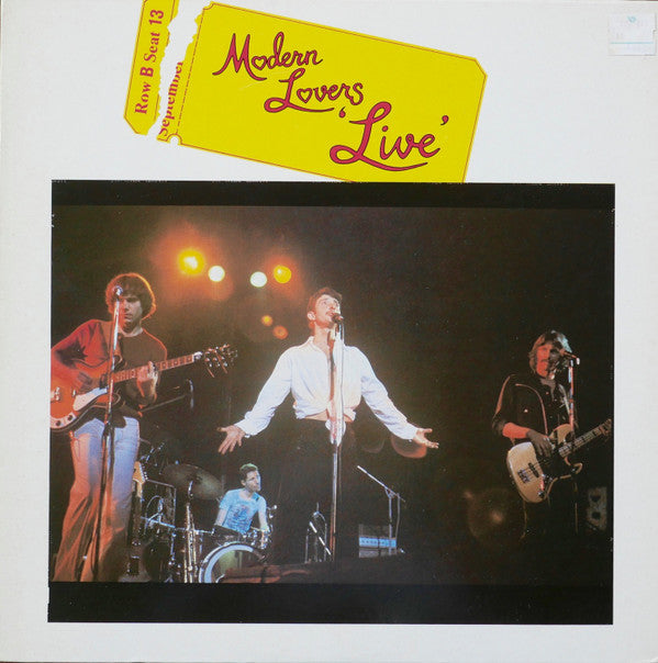 Modern Lovers* : Live (LP, Album)