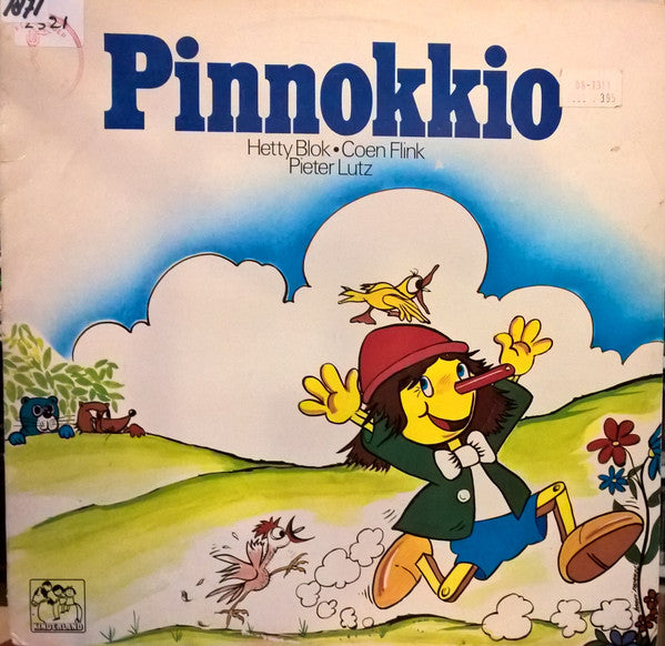 Hetty Blok, Coen Flink, Pieter Lutz : Pinnokkio (LP, Album)