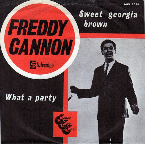 Freddy Cannon : Sweet Georgia brown (7", Single)