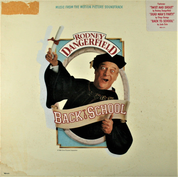 Various : Back To School (Music From The Motion Picture Soundtrack) (LP, Album, Pin)