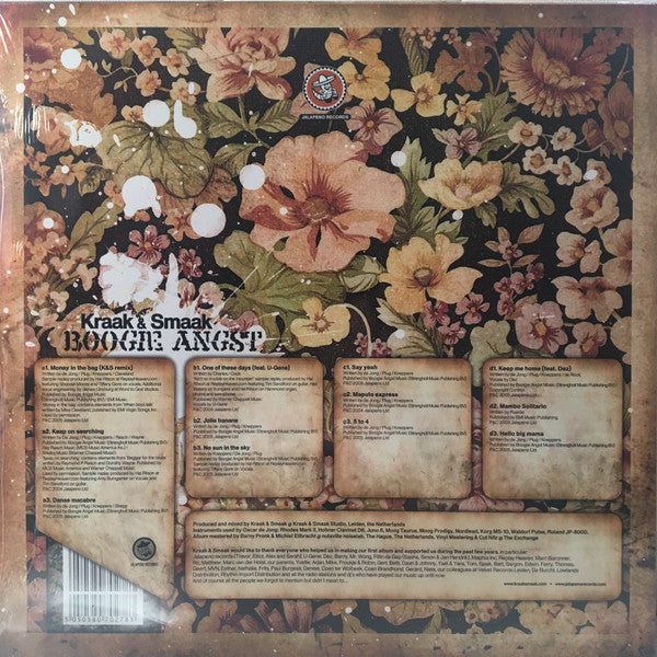 Kraak & Smaak : Boogie Angst (2xLP, Album, Ltd, RE, Yel)