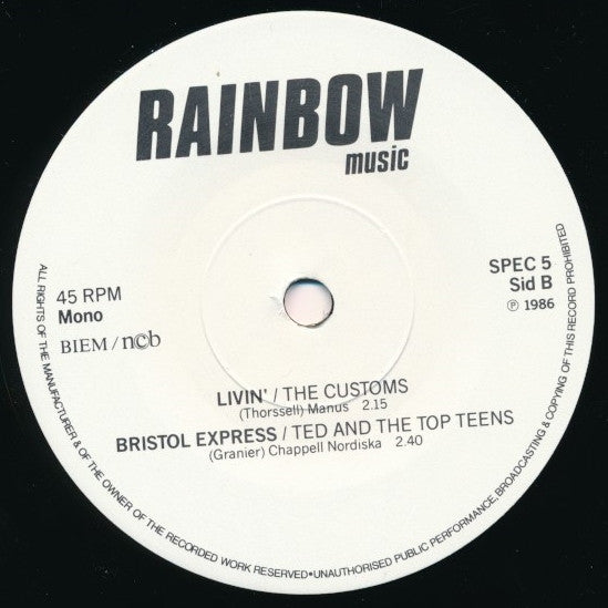 Various : 6:e Skivmässan i HOVA 14 juni 1986 (7", Comp, Mono)