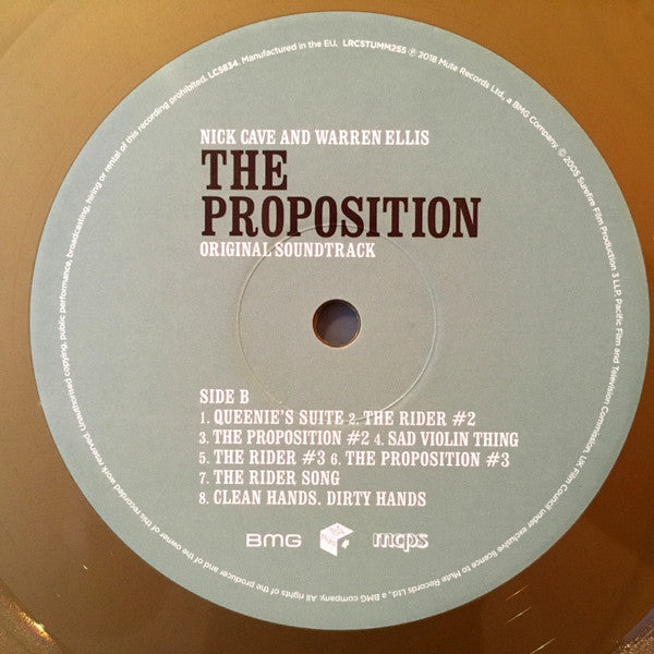 Nick Cave And Warren Ellis* : The Proposition (Original Soundtrack) (LP, Album, Ltd, RM, Gol)