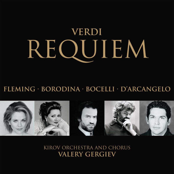 Giuseppe Verdi - Renée Fleming · Olga Borodina · Andrea Bocelli · Ildebrando D'Arcangelo · Kirov Orchestra And Kirov Chorus, Valery Gergiev : Requiem (2xCD, Album, Dig)