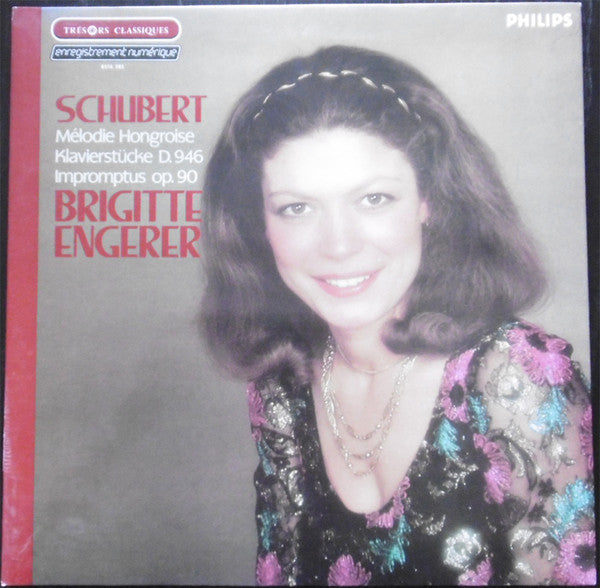 Franz Schubert / Brigitte Engerer : Mélodie Hongroise / Klavierstücke D.946 / Impromptus Op. 90 (LP, Gat)
