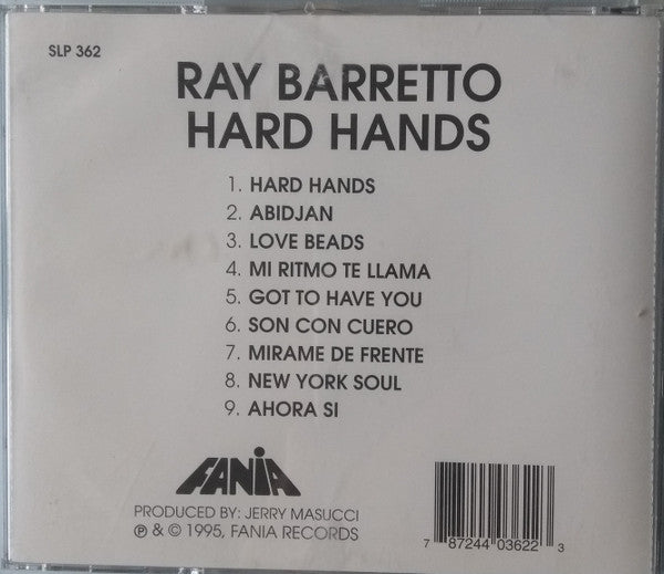 Ray Barretto : Hard Hands (CD, Album, RE)