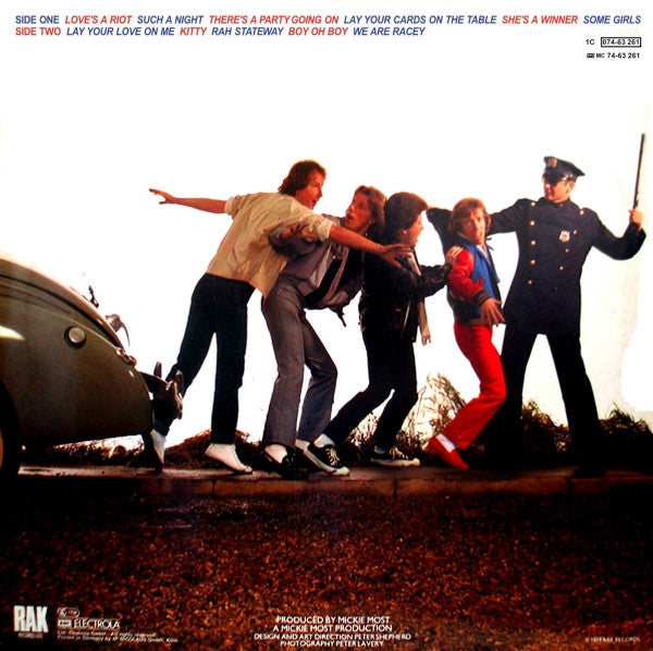 Racey : Smash And Grab (LP, Album)