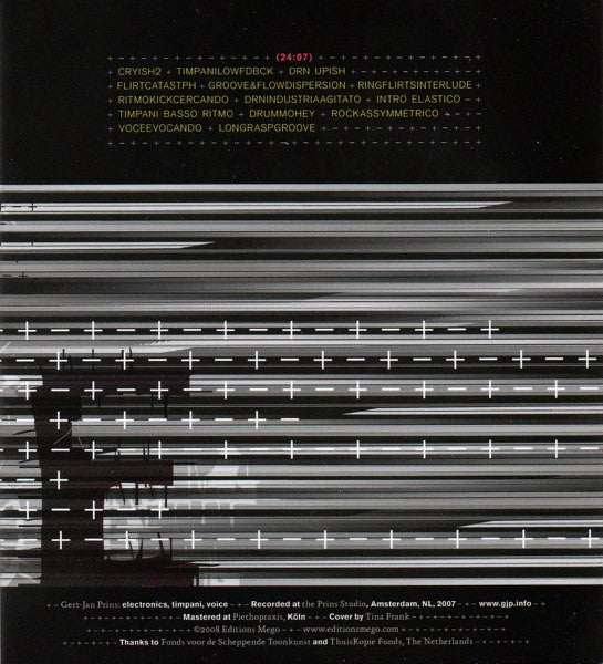 Gert-Jan Prins : Break Before Make (CD, Album, Ltd)