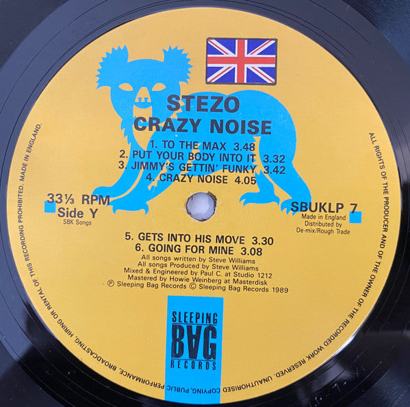 Stezo : Crazy Noise (LP, Album)
