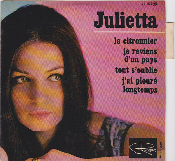 Julietta (7) : Le Citronnier (7", EP)
