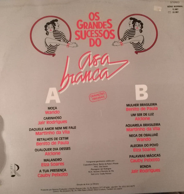 Various : Os Grandes Sucessos Do Asa Branca (LP, Album)