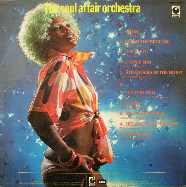 The Soul Affair Orchestra : The Soul Affair Orchestra (LP, Album)