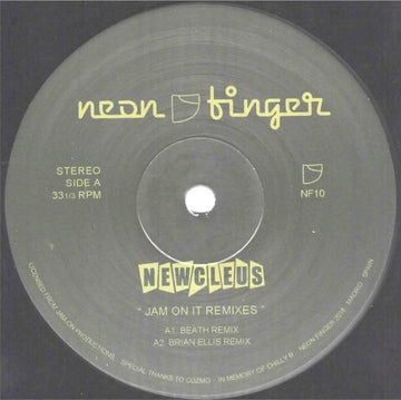 Newcleus : Jam On It Remixes (12", EP)