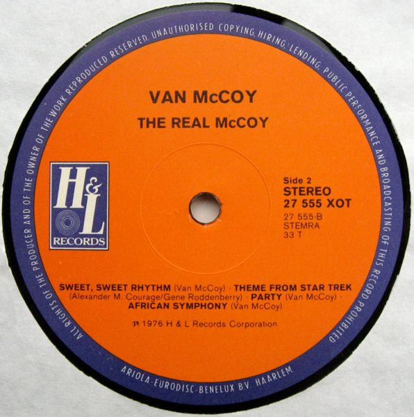Van McCoy : The Real McCoy (LP, Album)