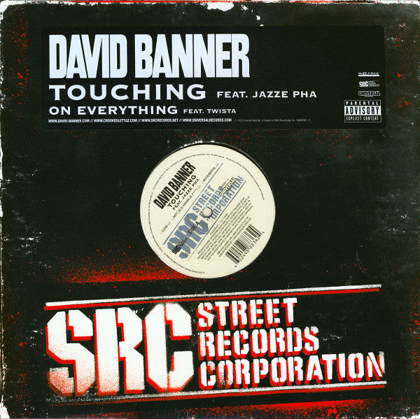 David Banner : Touching / On Everything (12")