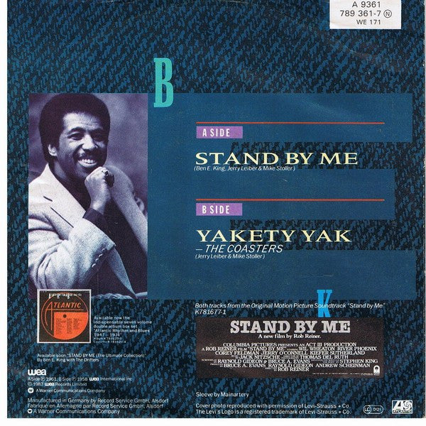 Ben E King* : Stand By Me (7", Single)