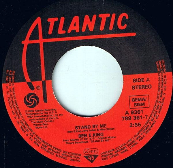 Ben E King* : Stand By Me (7", Single)