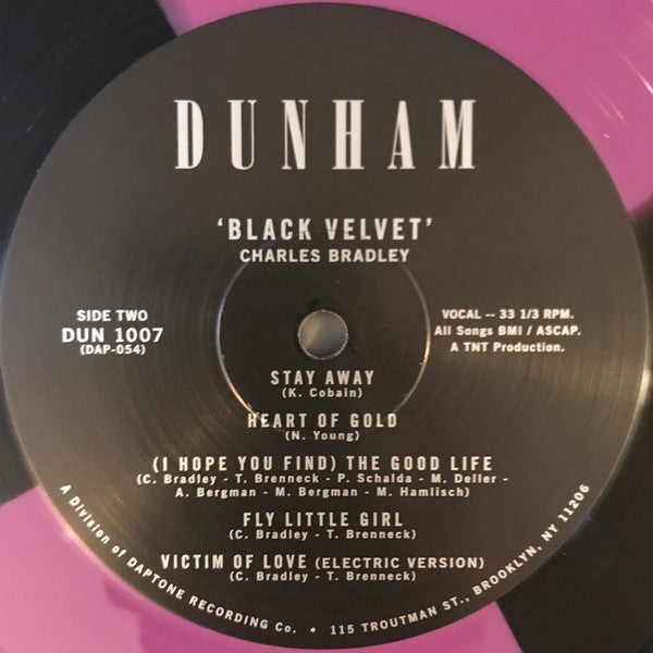 Charles Bradley Featuring Menahan Street Band : Black Velvet (LP, Album, Ltd, Pur)