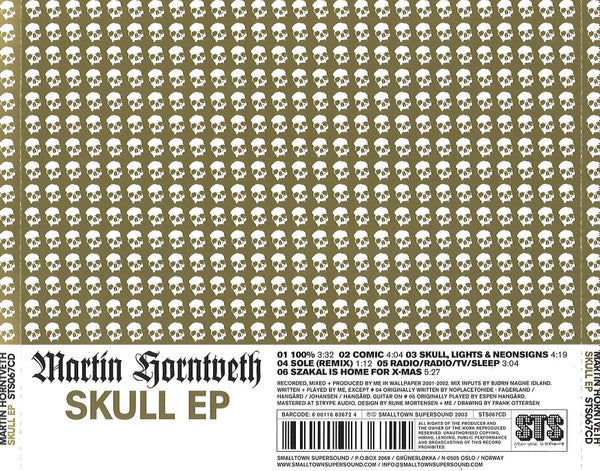 Martin Horntveth : Skull EP (CD, EP)