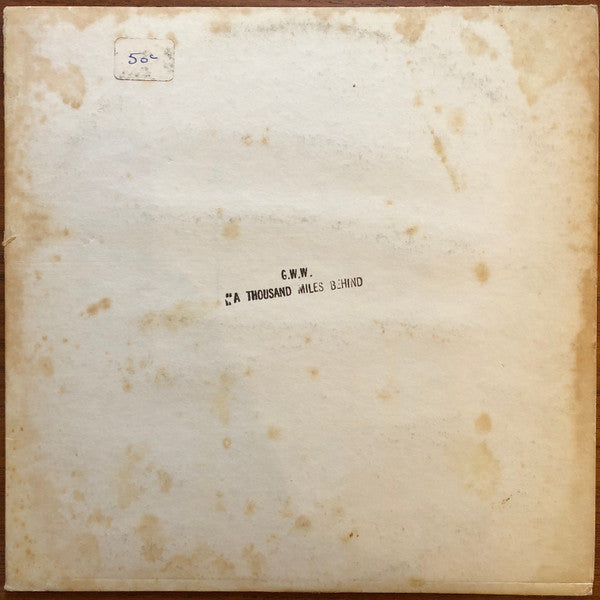 Bob Dylan : G.W.W. - A Thousand Miles Behind (LP, Album, Unofficial, Fir)