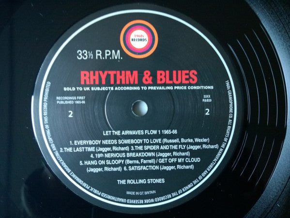 The Rolling Stones : Live 65-66 (LP, Mono, Unofficial)