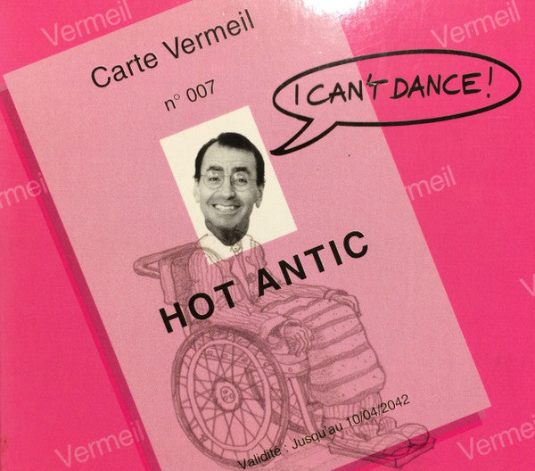 Hot Antic Jazz Band : I Can't Dance (CD, Album)