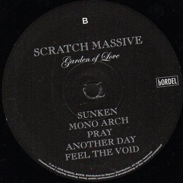 Scratch Massive : Garden Of Love (LP, Album)