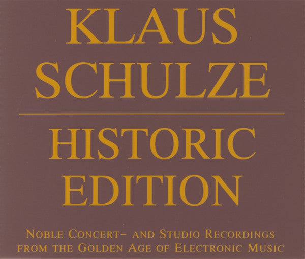 Klaus Schulze : Historic Edition (10xCD, Album, Ltd)