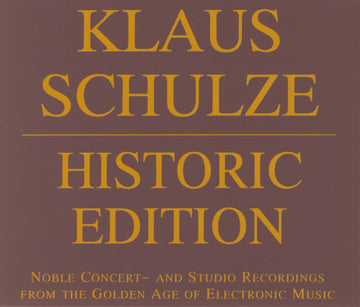 Klaus Schulze : Historic Edition (10xCD, Album, Ltd)