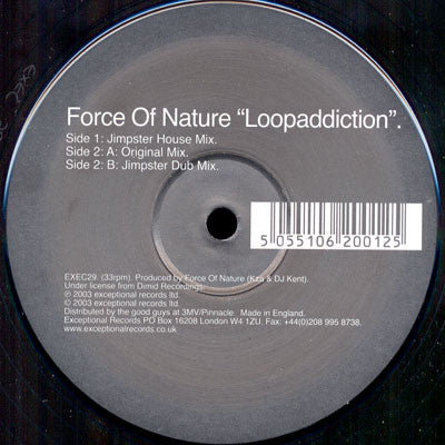 Force Of Nature : Loopaddiction (12")