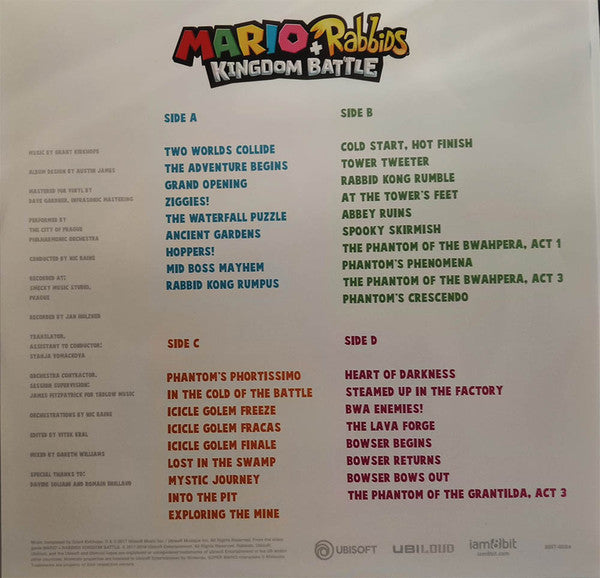 Grant Kirkhope : Mario + Rabbids Kingdom Battle (2xLP, Album, Cle)