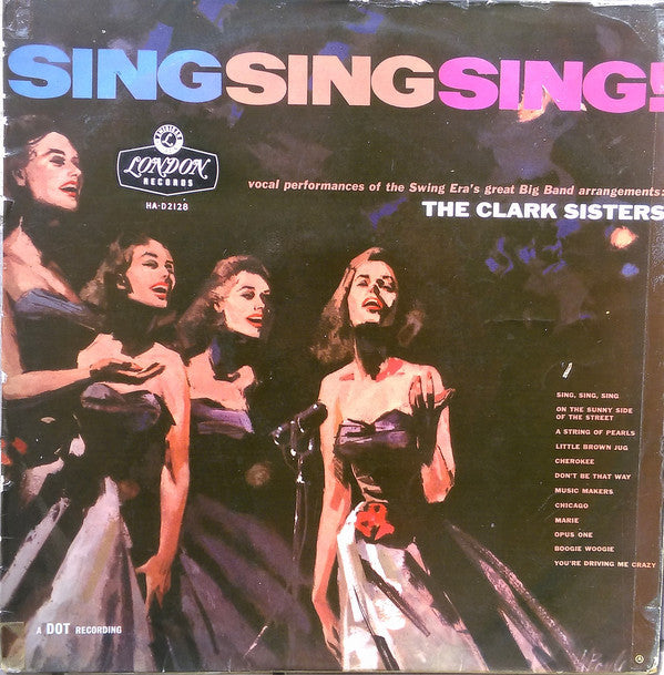 The Clark Sisters (2) : Sing Sing Sing (LP, Album)