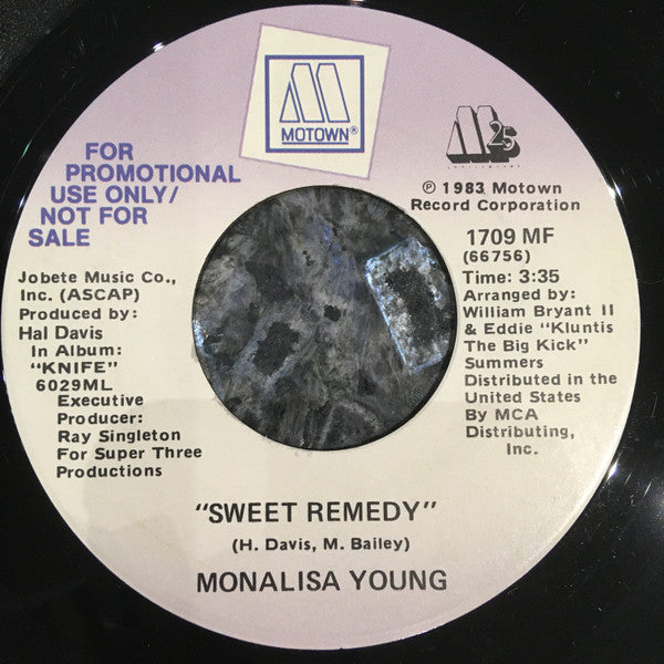 Mona Lisa Young : Sweet Remedy (7", Promo)