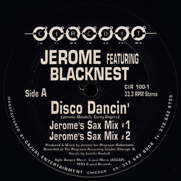 Jerome Mikulich Featuring Black Nest : Disco Dancin' (12")