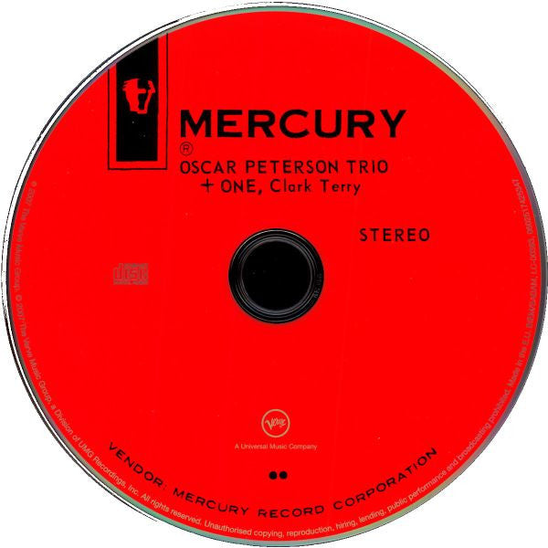 The Oscar Peterson Trio / Clark Terry : Oscar Peterson Trio + One (CD, Album, RE, RM, Dig)