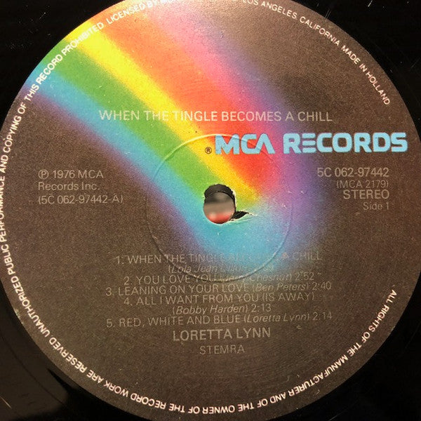 Loretta Lynn : When The Tingle Becomes A Chill (LP, Album)