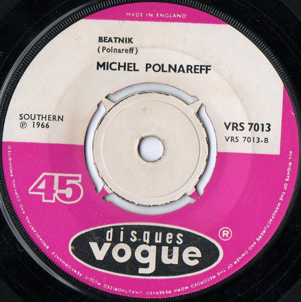 Michel Polnareff : No, No, No, No, No / Beatnik (7", Single)