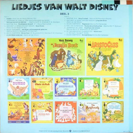Various : Liedjes Van Walt Disney Deel 3 (LP, Comp)